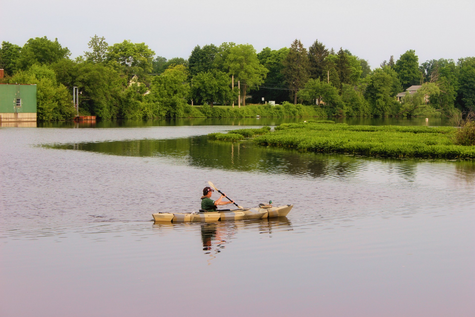 canoe water paddle free photo