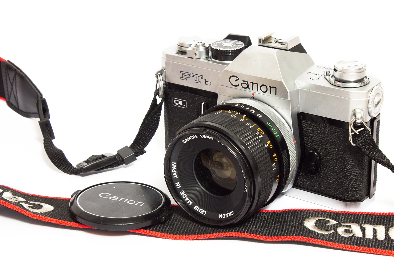 canon camera film free photo