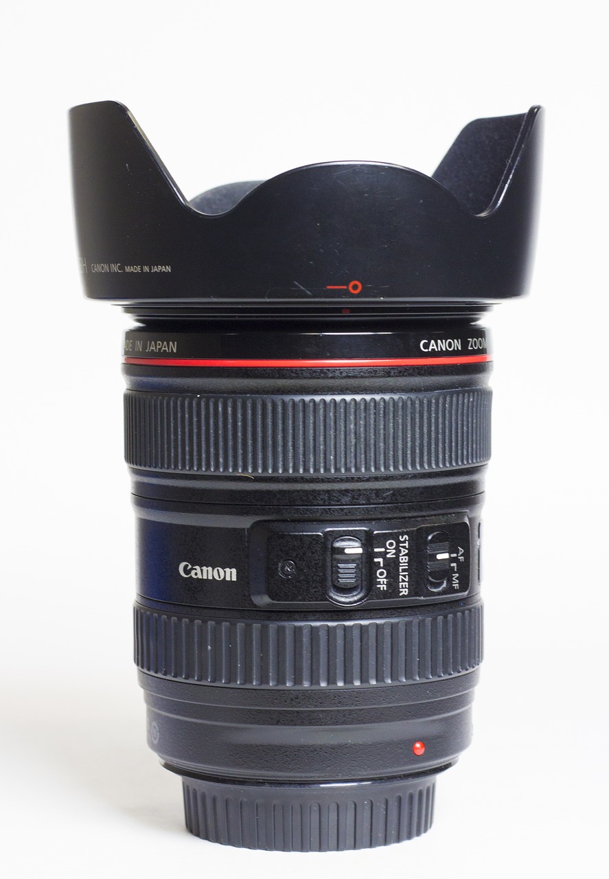 canon lens lens hood free photo