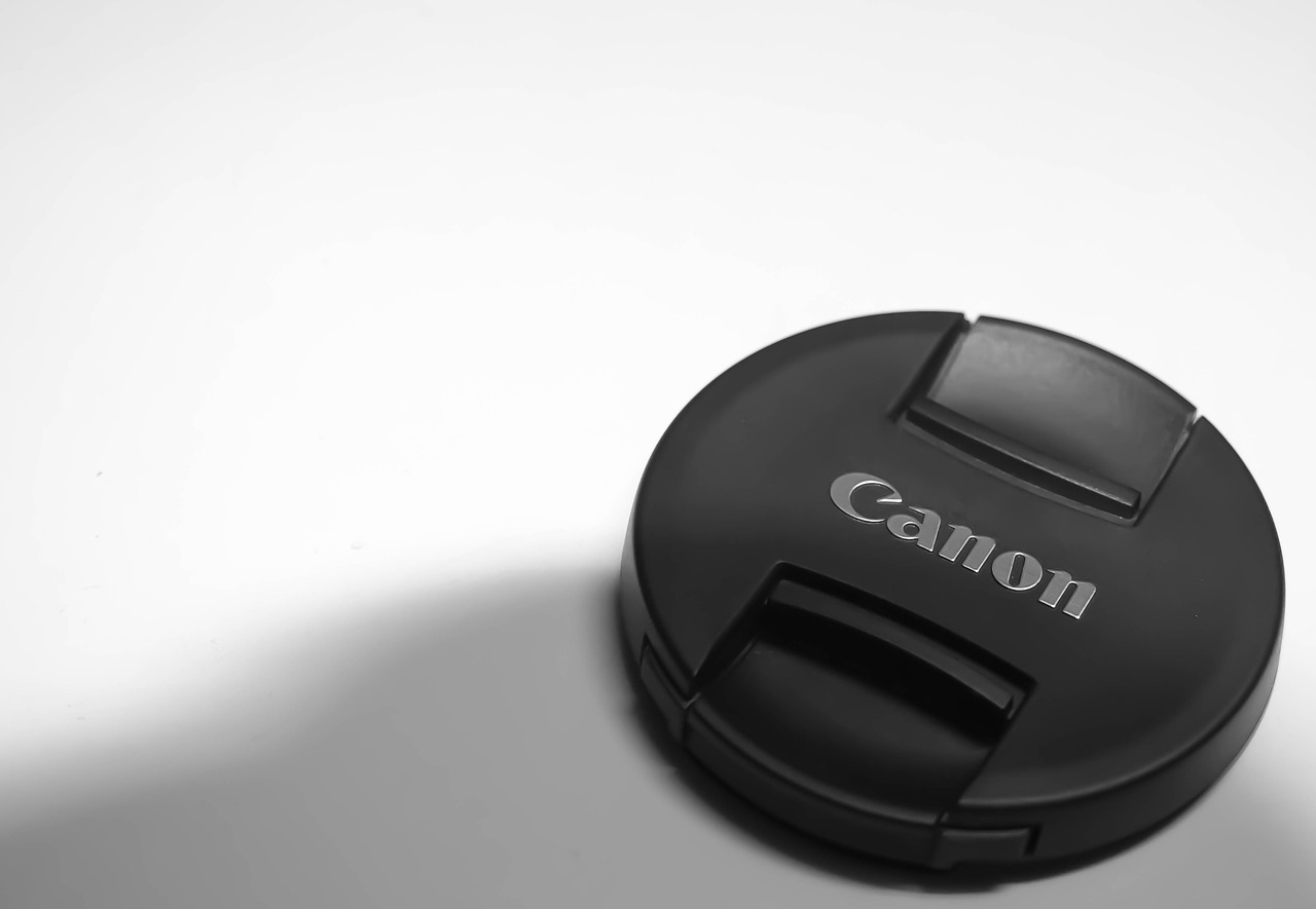 canon lens cover lid free photo