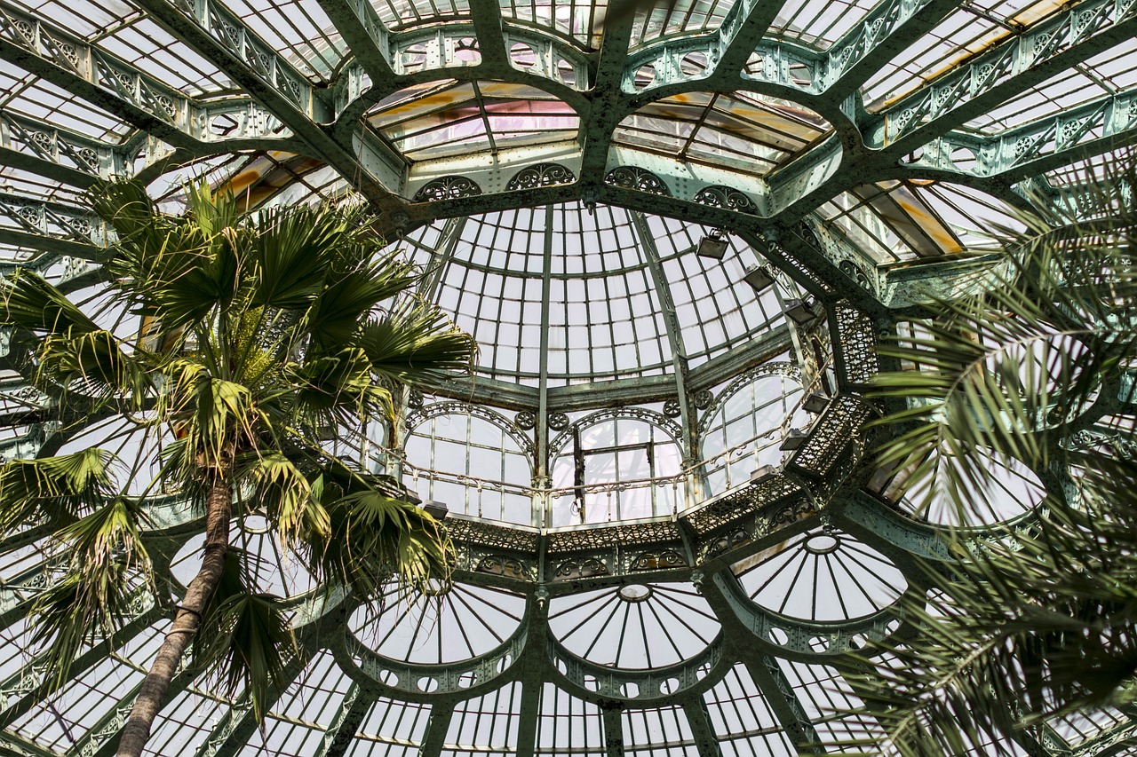 canopy architecture greenhouse free photo