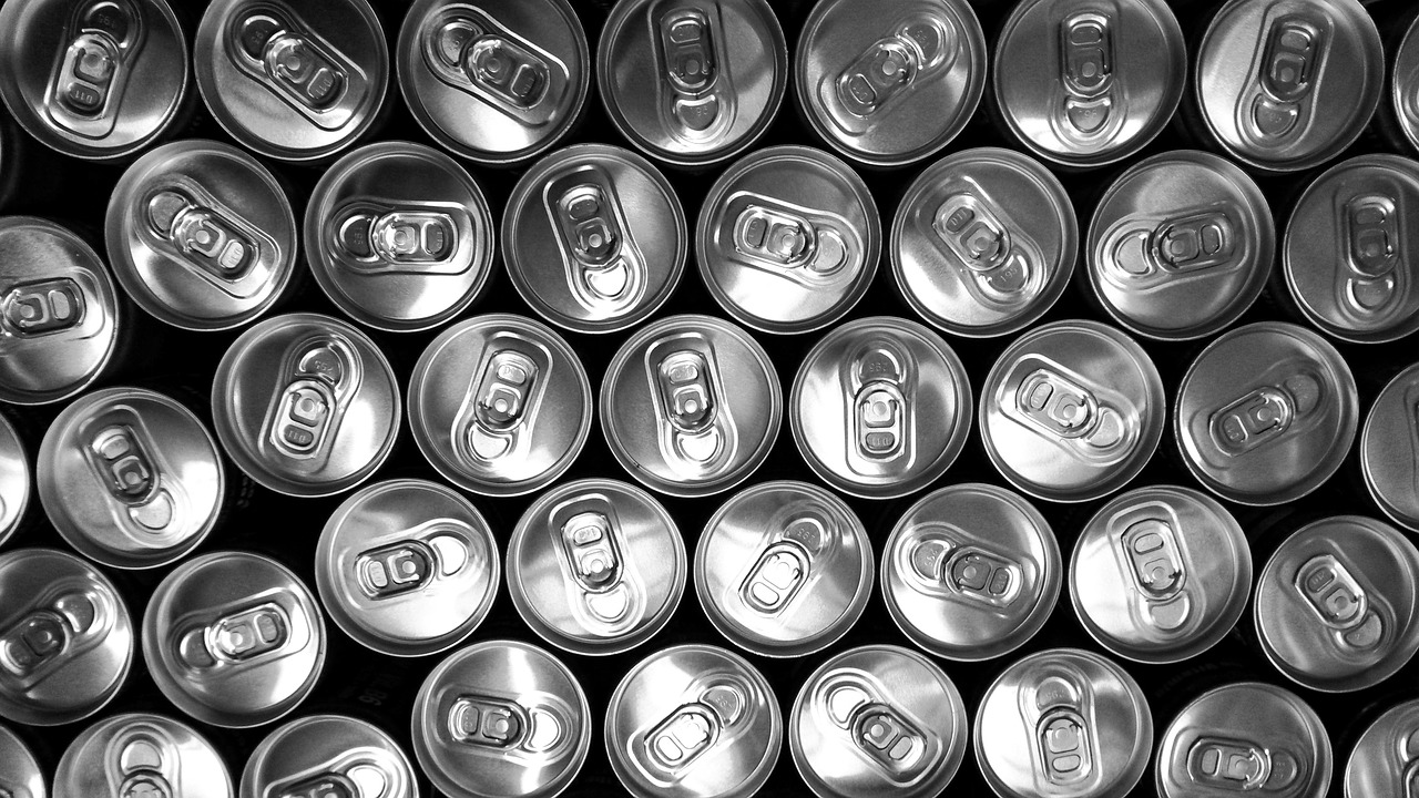 cans drinks beverage free photo
