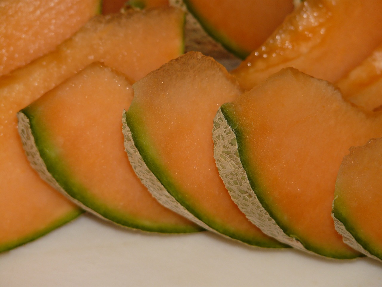 cantaloupe melon yellow free photo