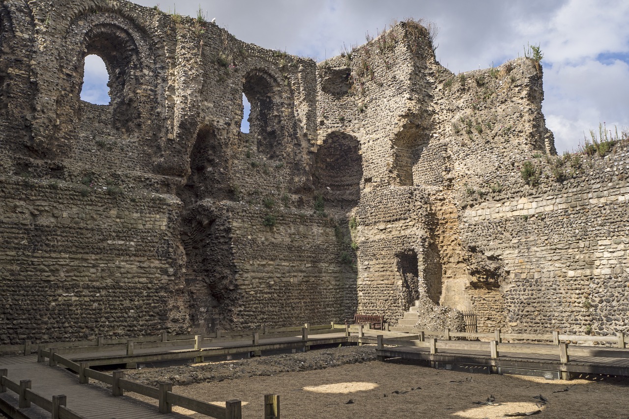 canterbury castle castle burgruine free photo