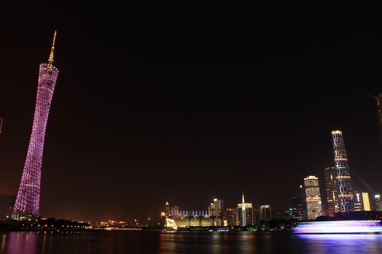 canton the sea heart sand canton tower free photo