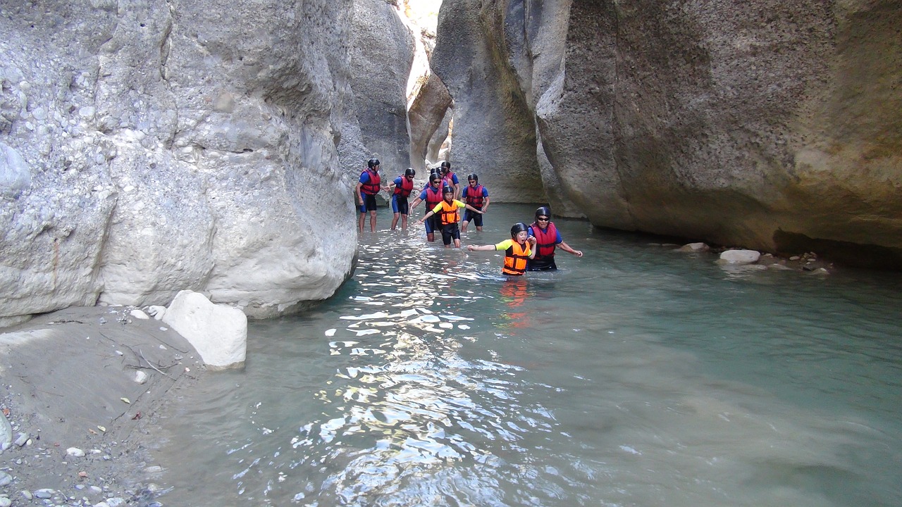 canyon turkey rafting adventure free photo