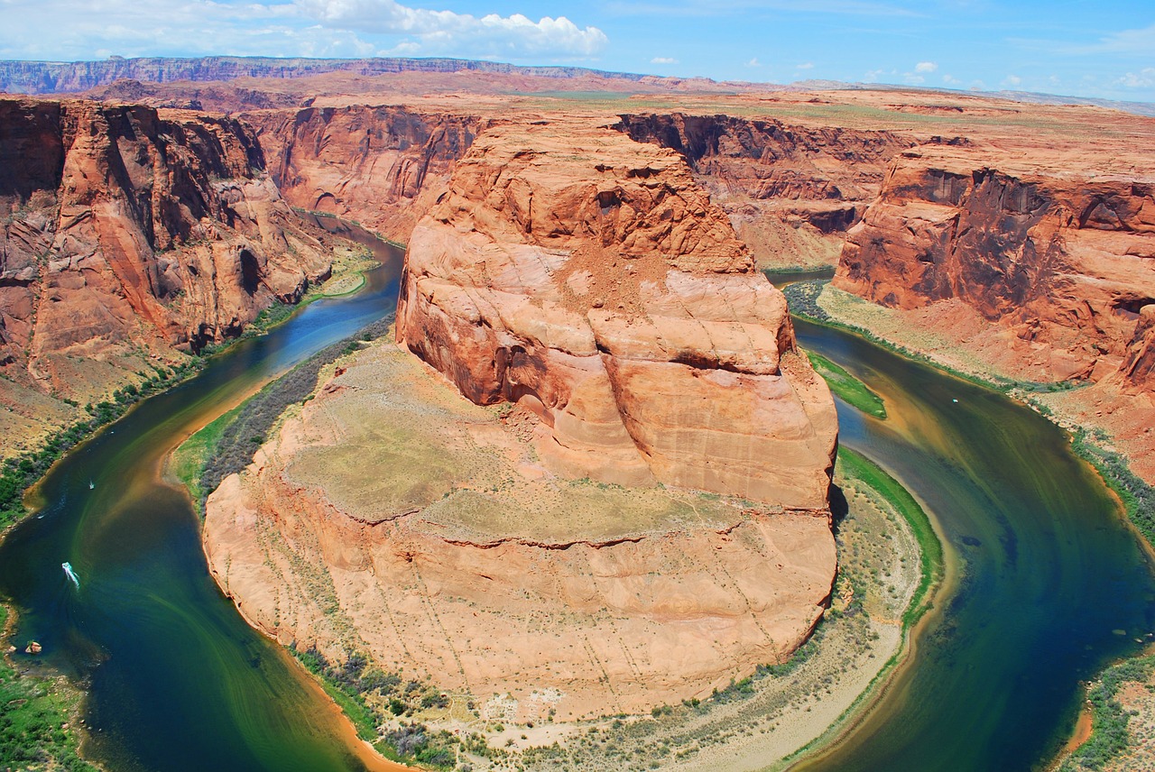 canyon river landscape free photo