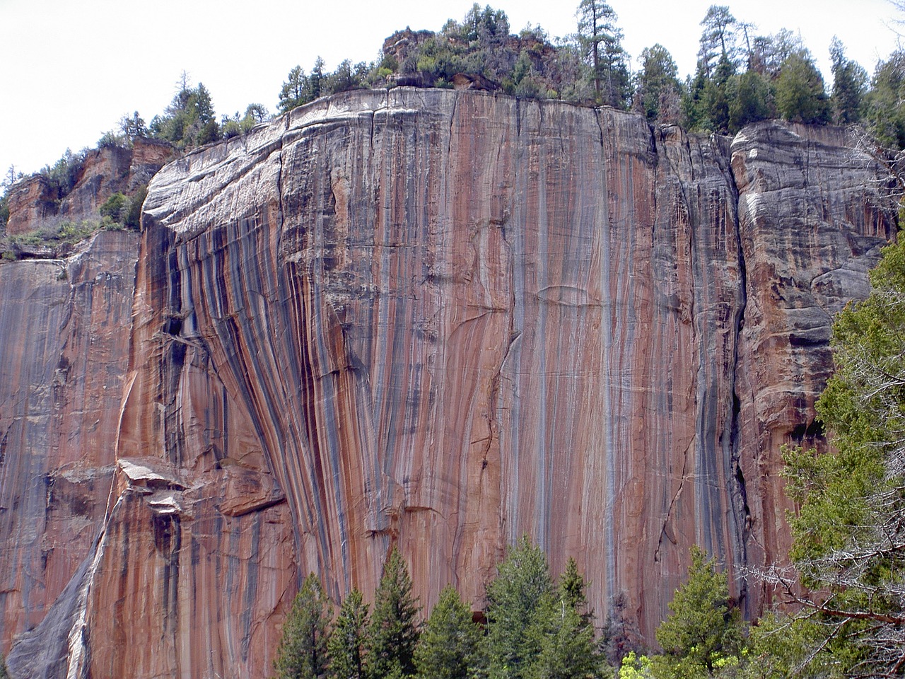 canyon rock geological free photo