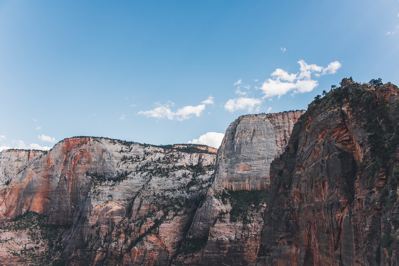 canyon cliff daylight free photo