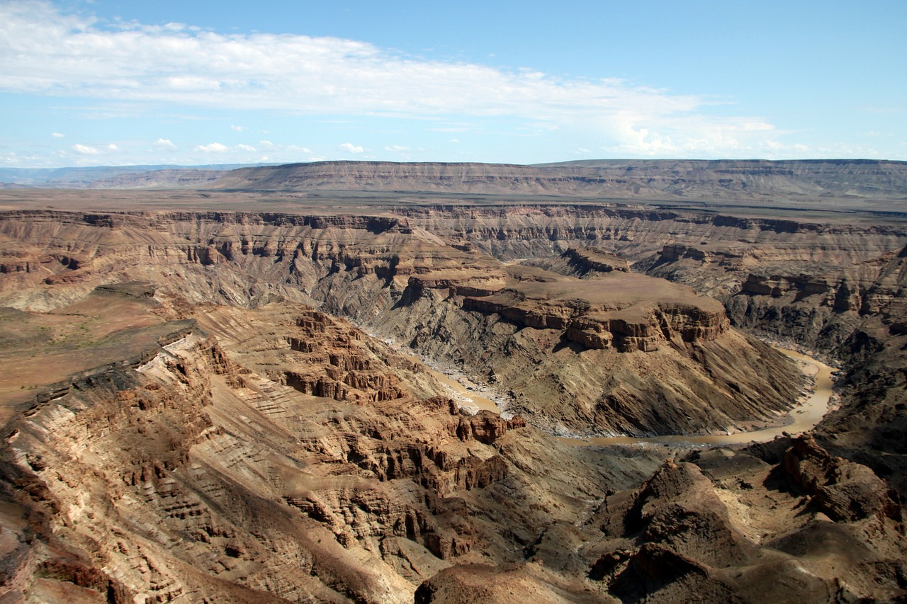 canyon ravine landscape free photo