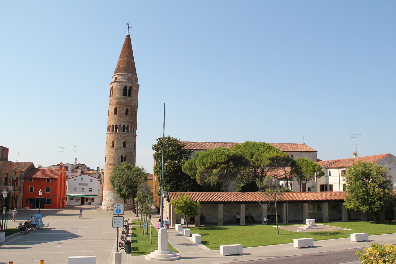 caorle bell tower campanile free photo