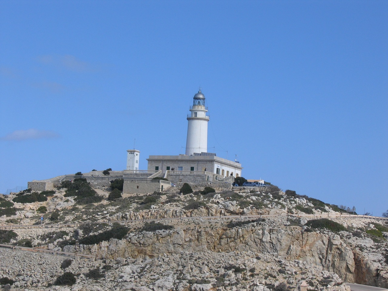 cap formentor lighthouse mallorca free photo