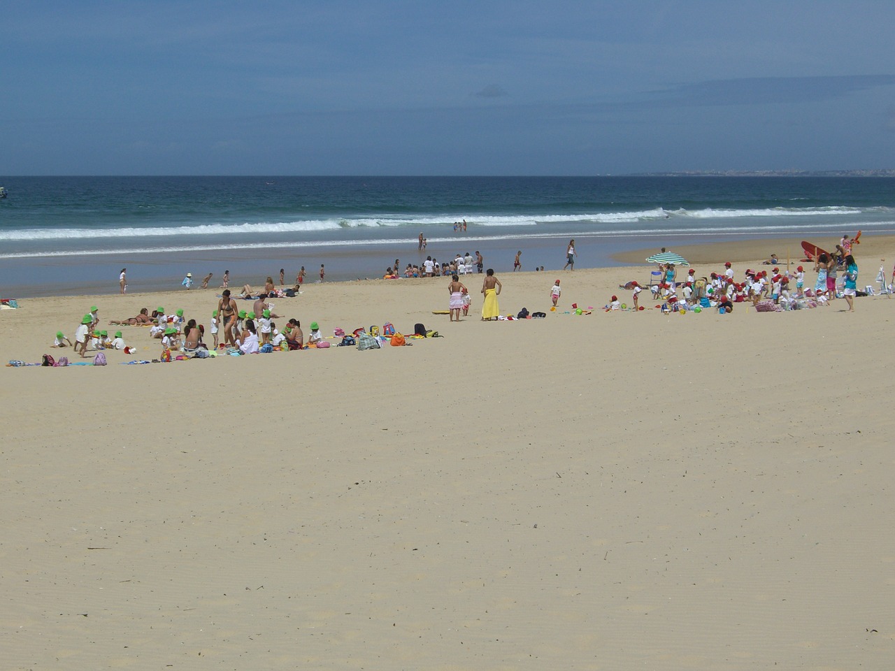 caparica coast beach portugal free photo