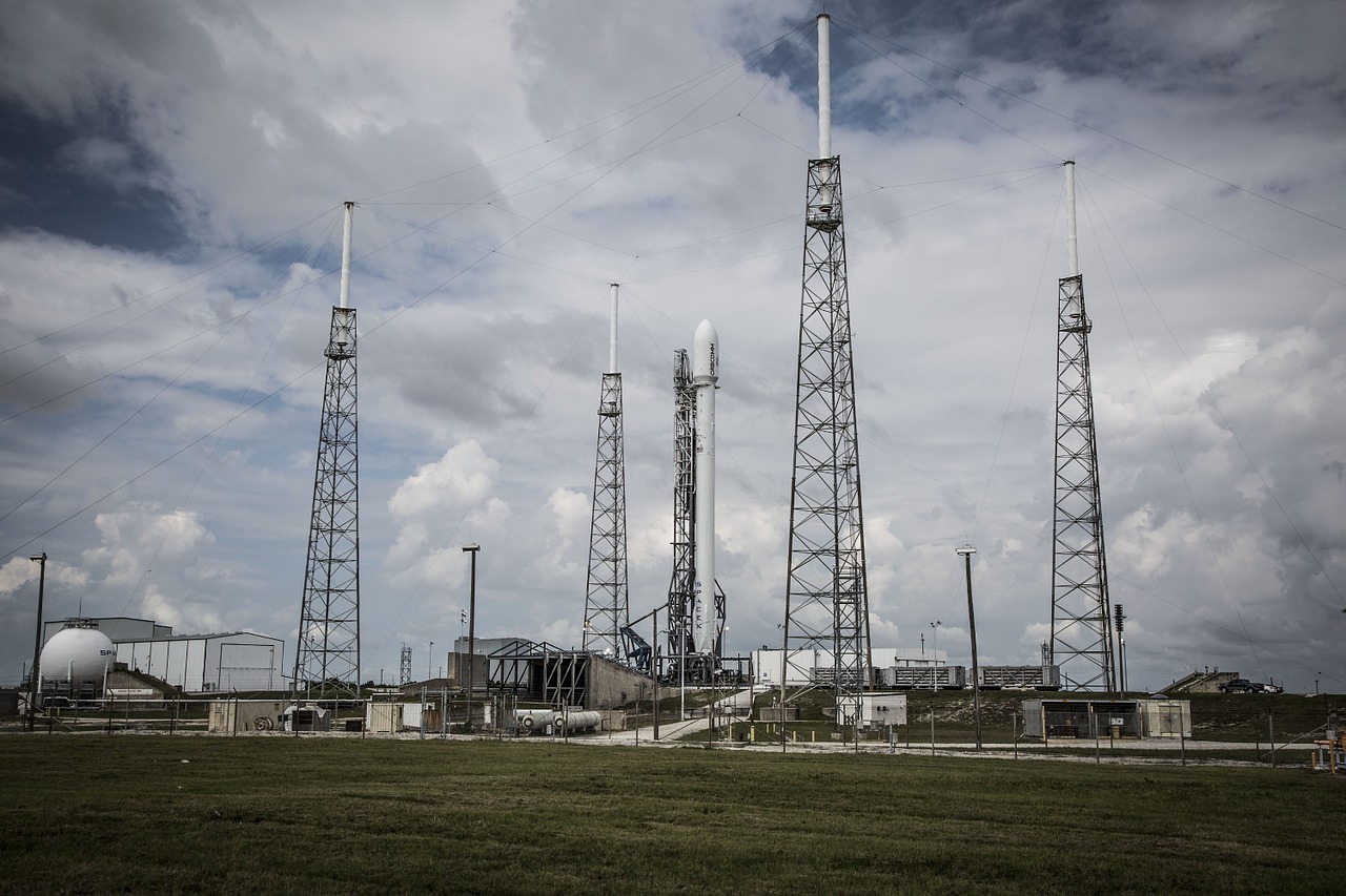 Edit free photo of Cape canaveral launch pad rocket launch countdown