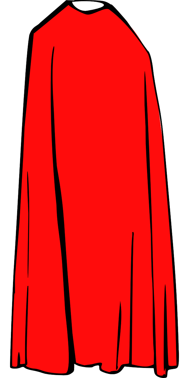 Cape cloak,cape,red,cloth,cloak - free image from needpix.com