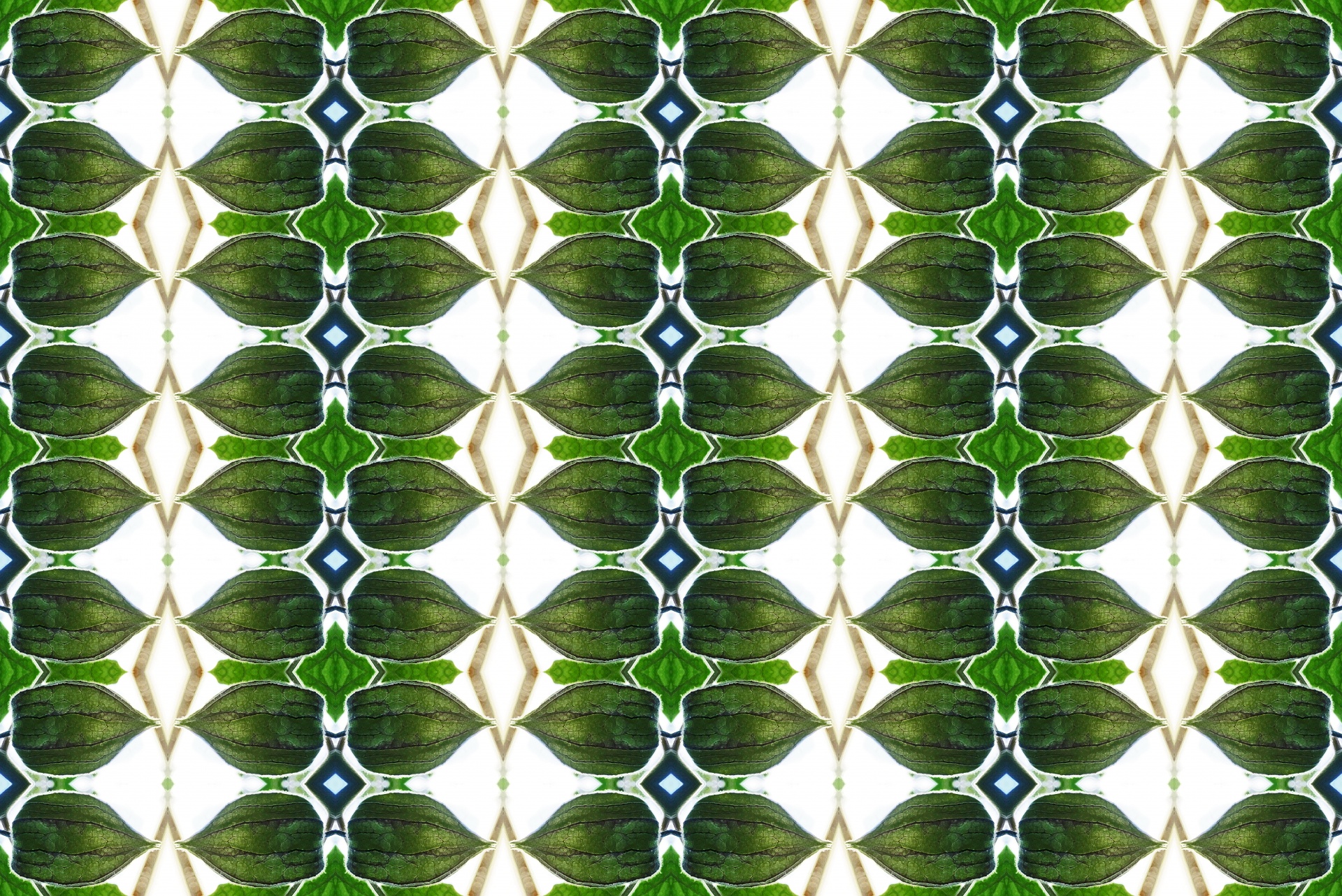 pattern repeat green white free photo