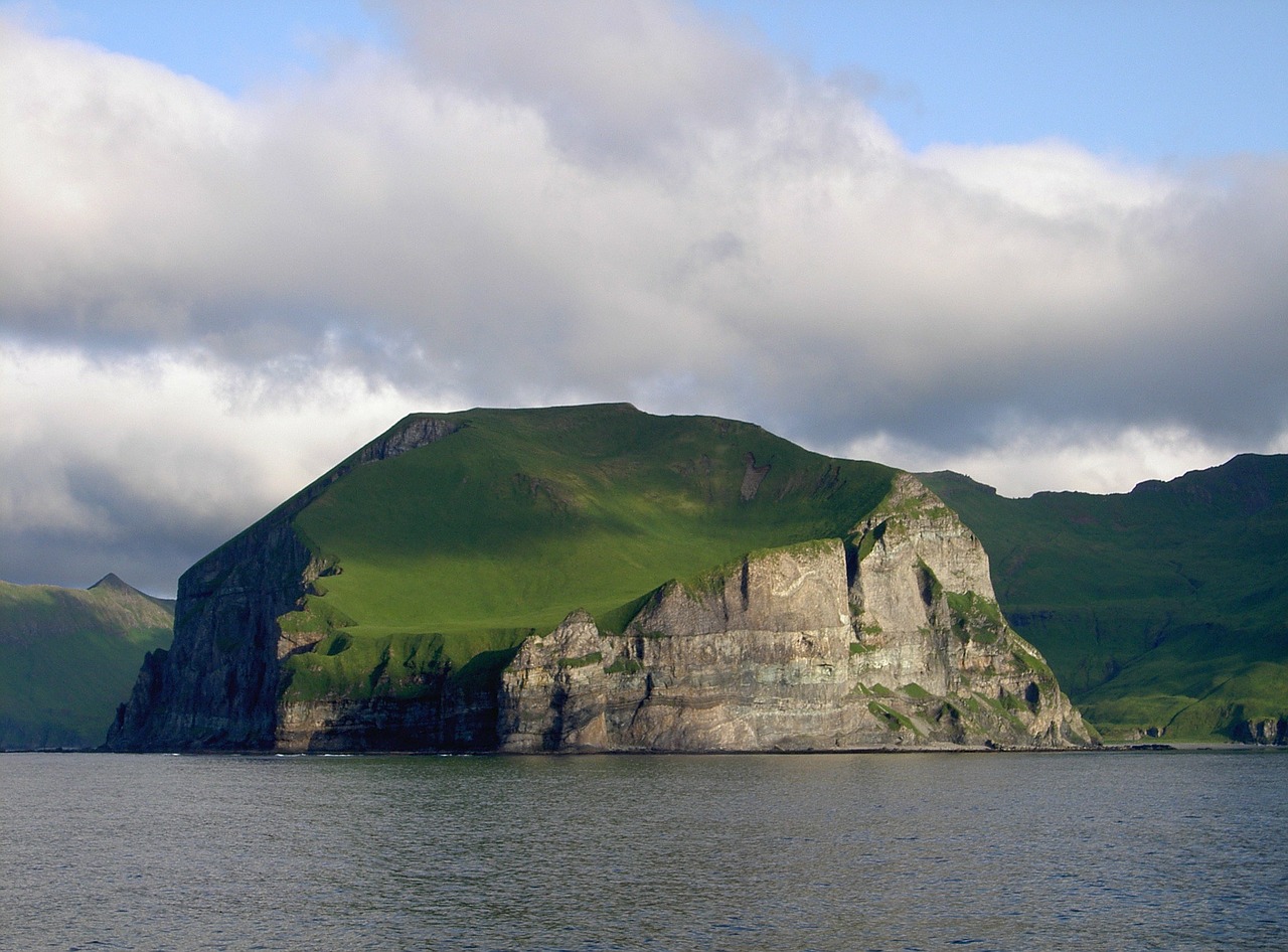 cape lutkes alaska mountains free photo