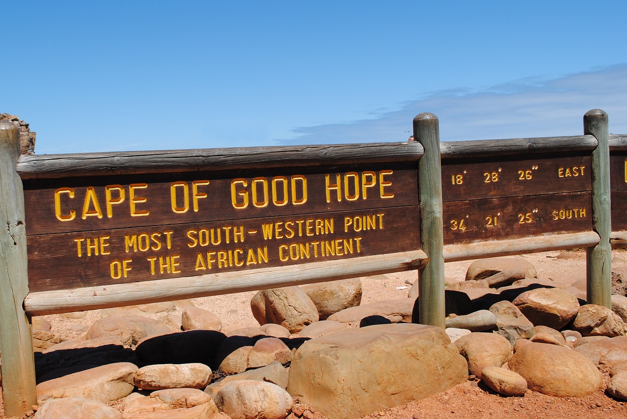 cape of good hope shield coast free photo