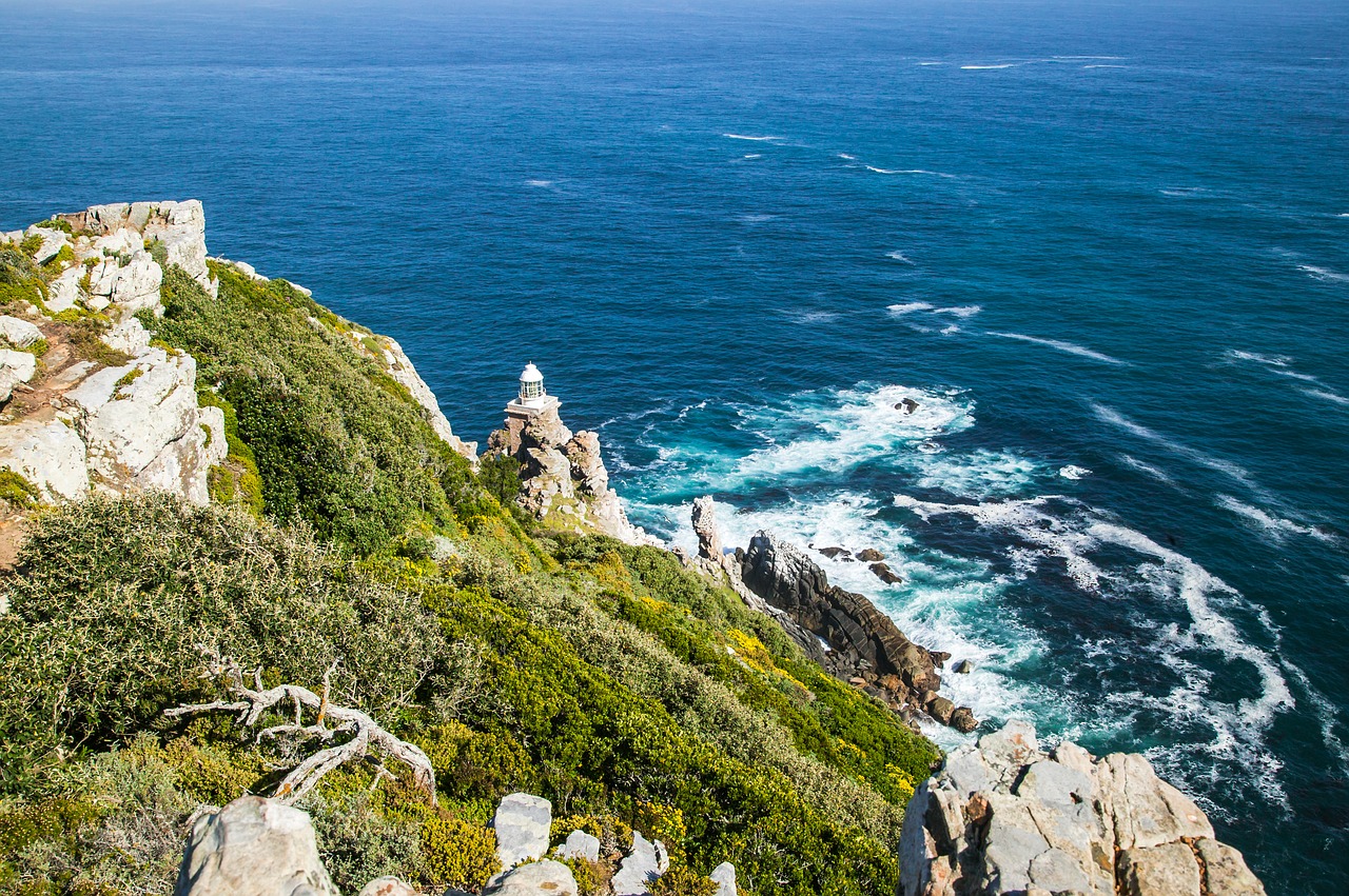 cape point dias point lighthouse viewpoint free photo