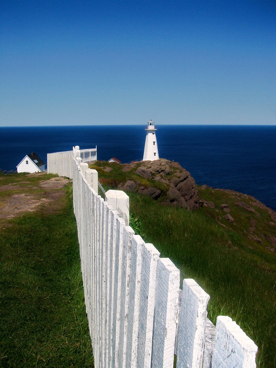 cape spear newfoundland sea free photo