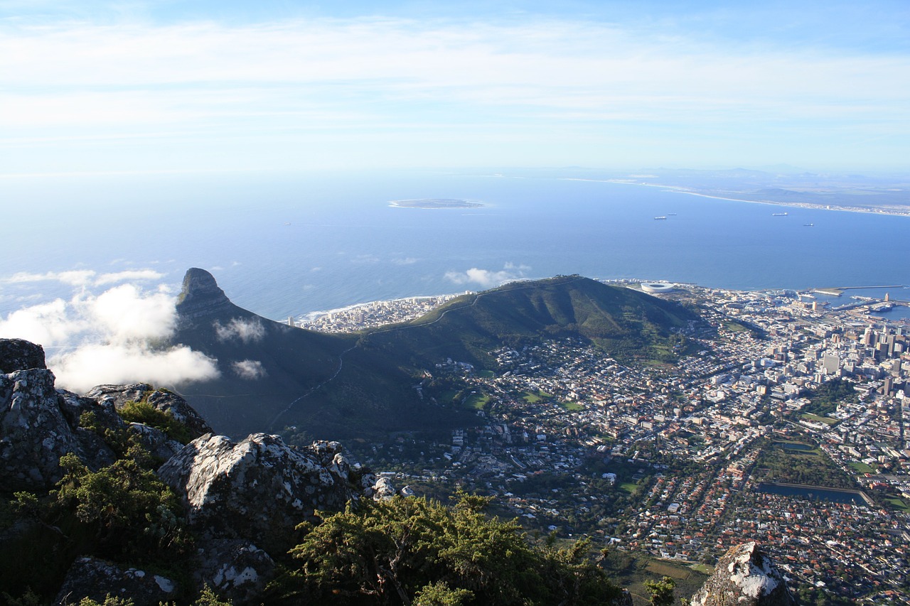 cape town south africa mountain free photo