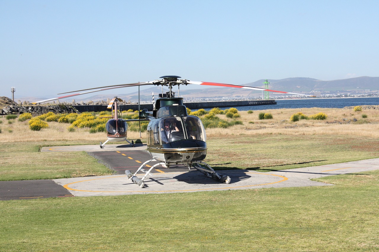 cape town helicopter helicopter flight free photo