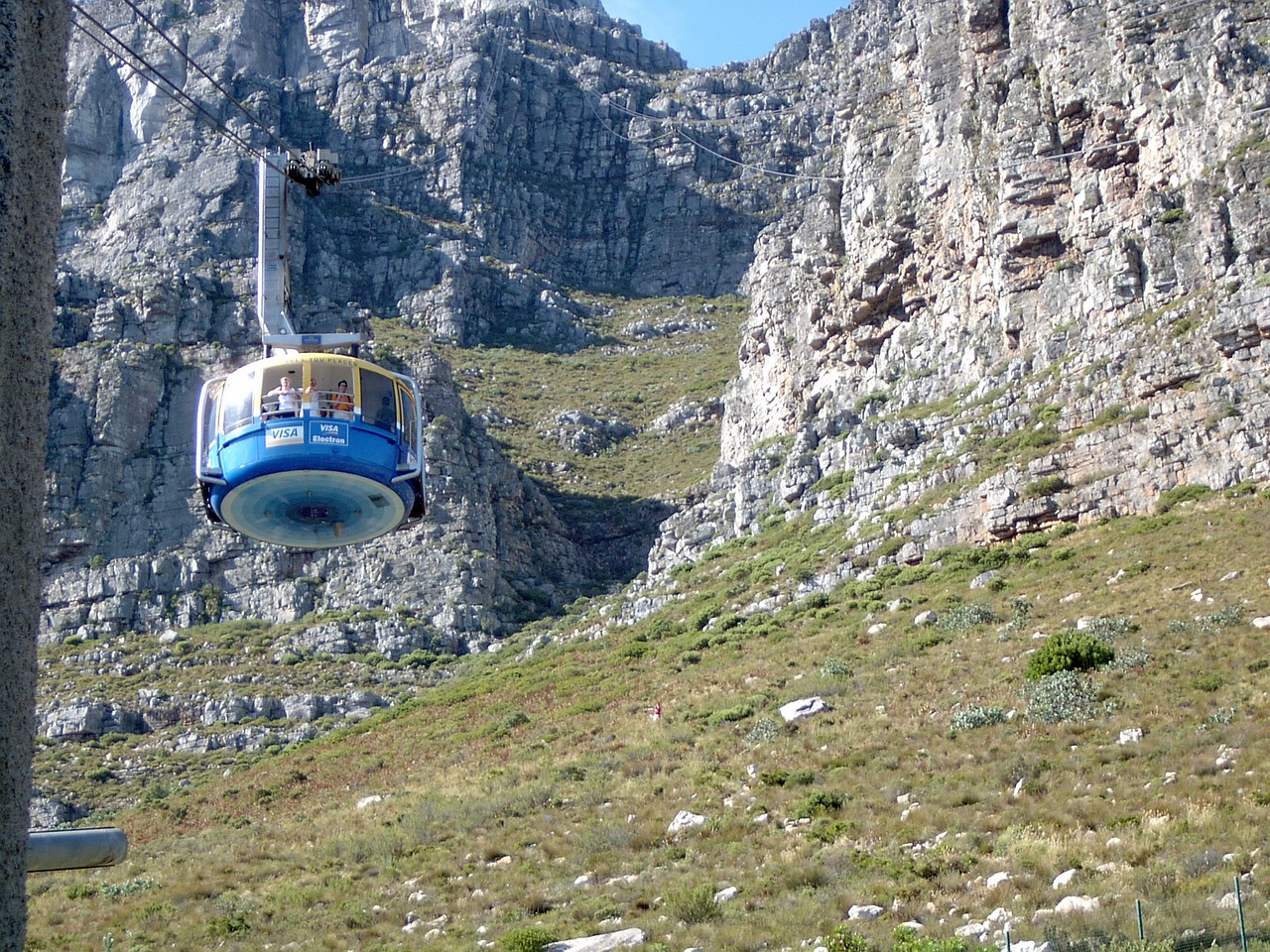 cape town cable car funicular free photo