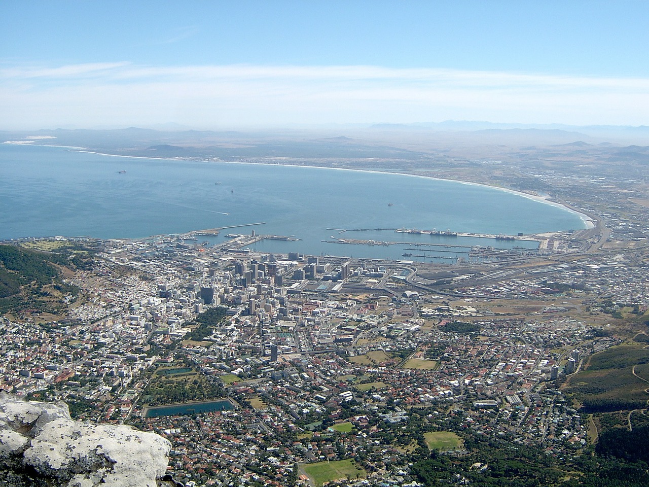 cape town south africa bay free photo