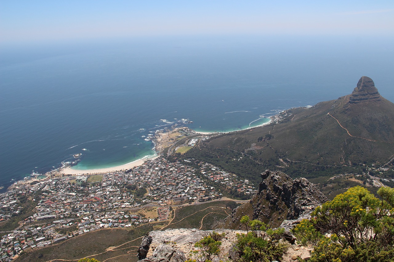 cape town table mountain south africa free photo