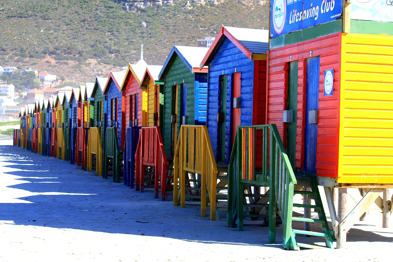 cape town south africa muizenberg free photo