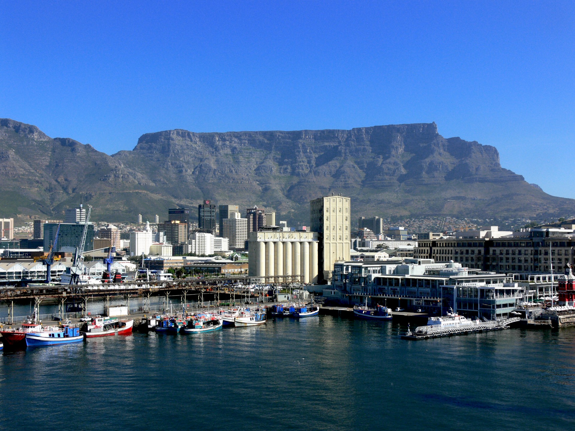 waterfront cape town harbor free photo