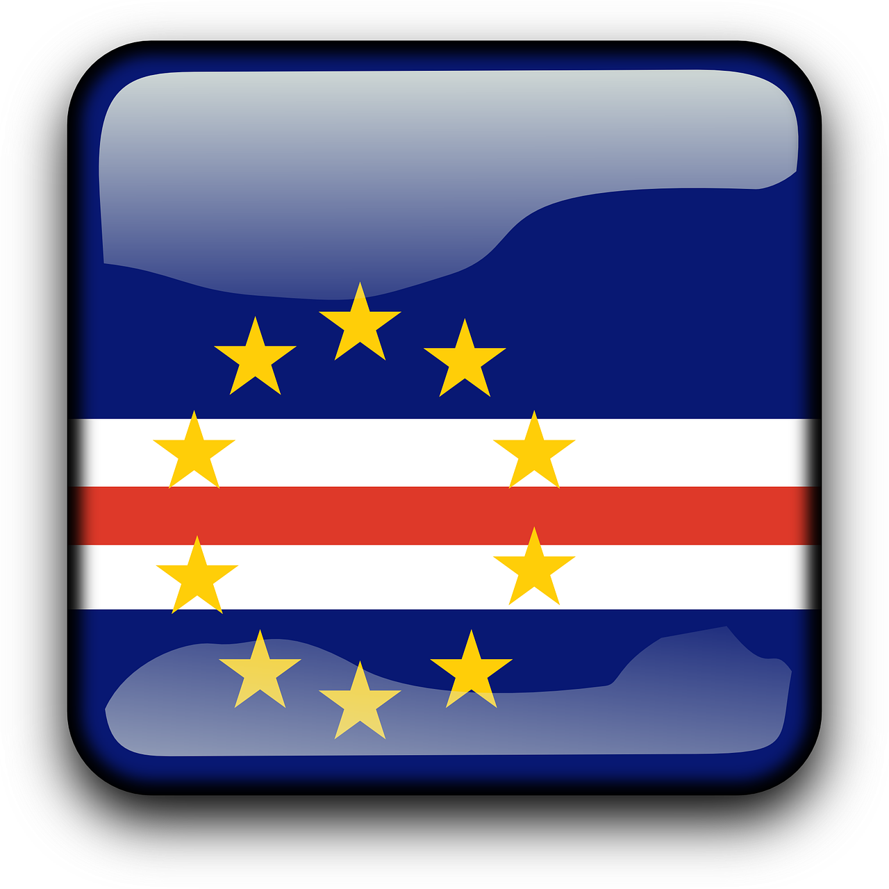 cape verde flag country free photo