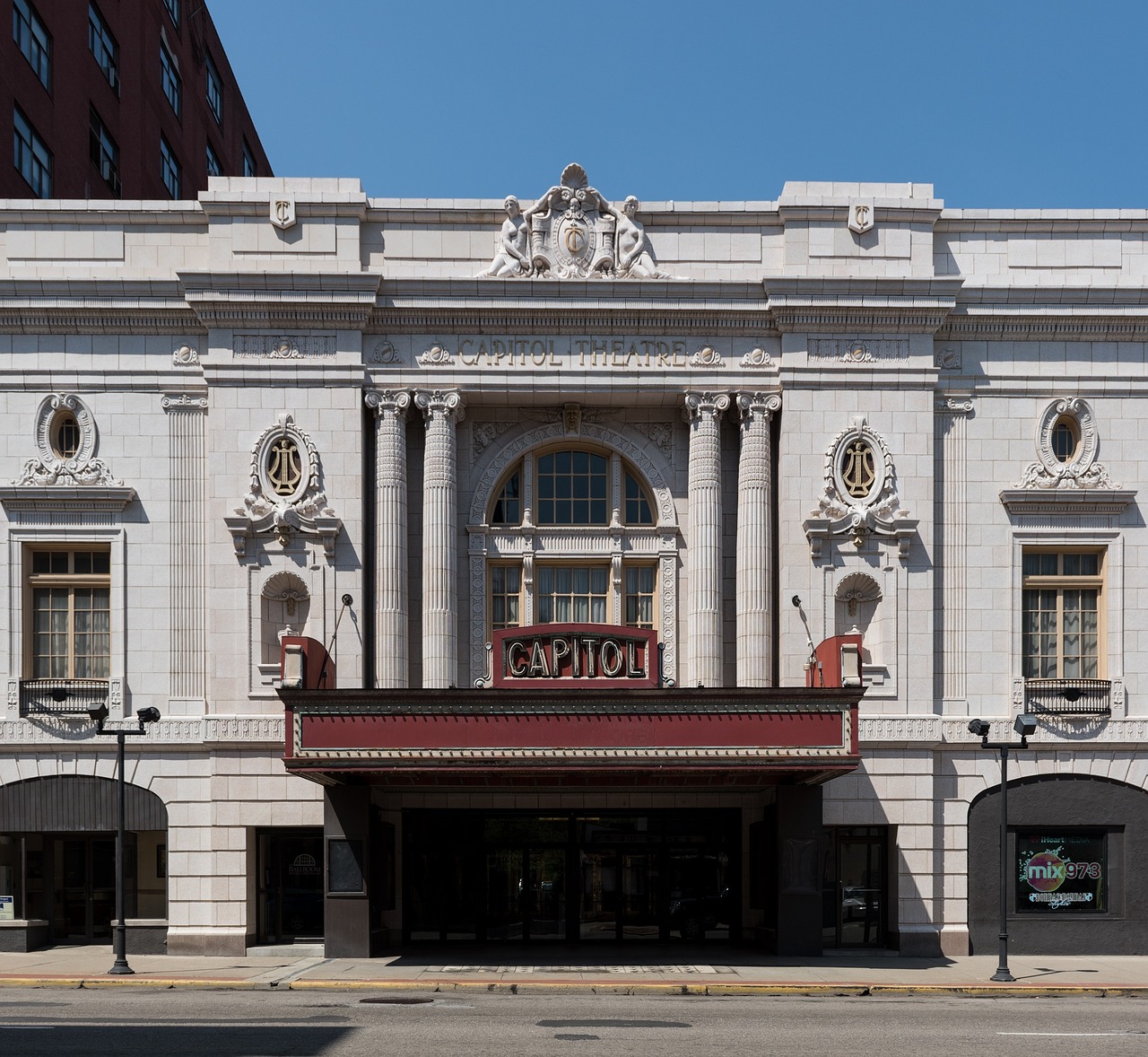 capitol theatre theater music hall free photo