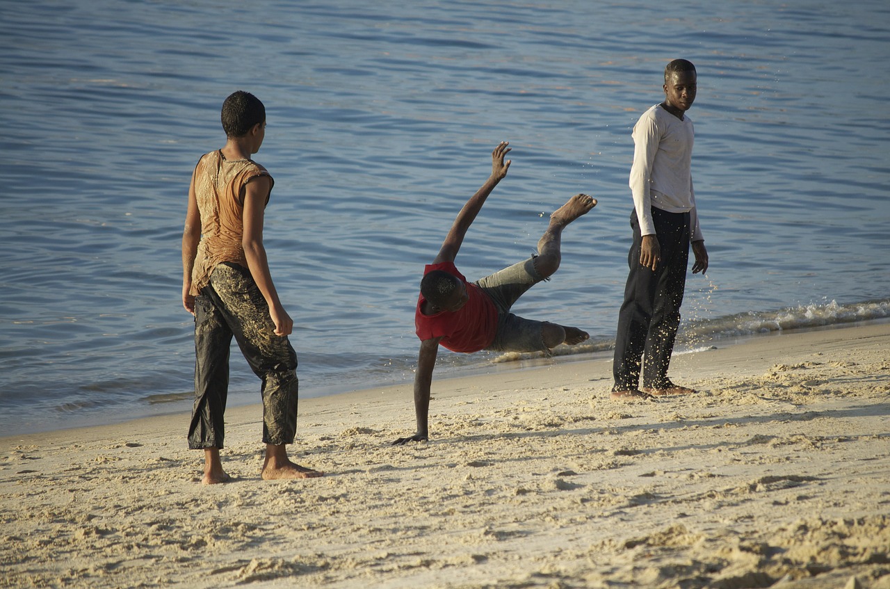 capoeira tanzania young people free photo