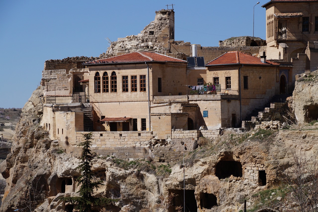 cappadocia mustafapasa homes urgup free photo