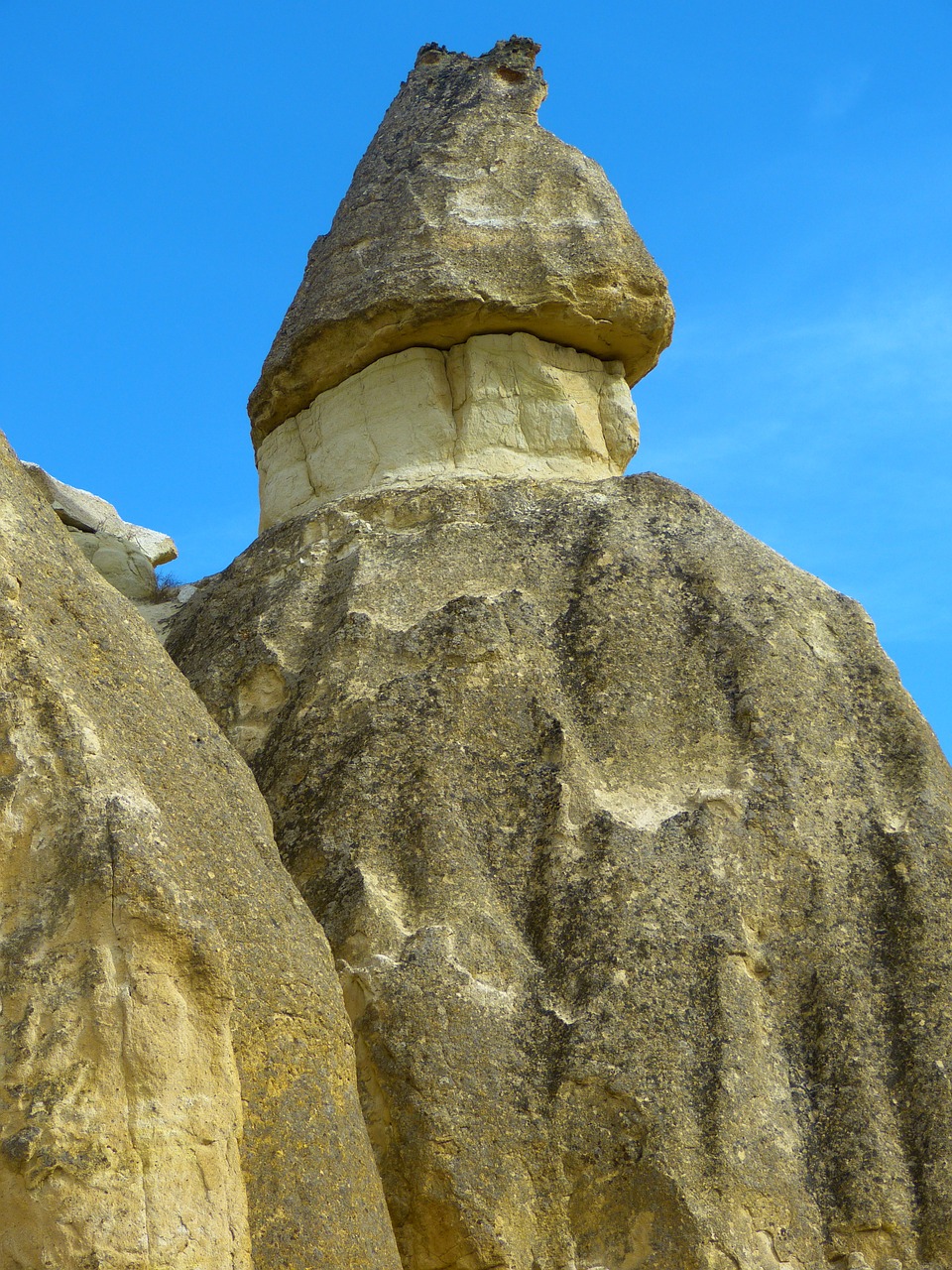 cappadocia tufa rock formations free photo
