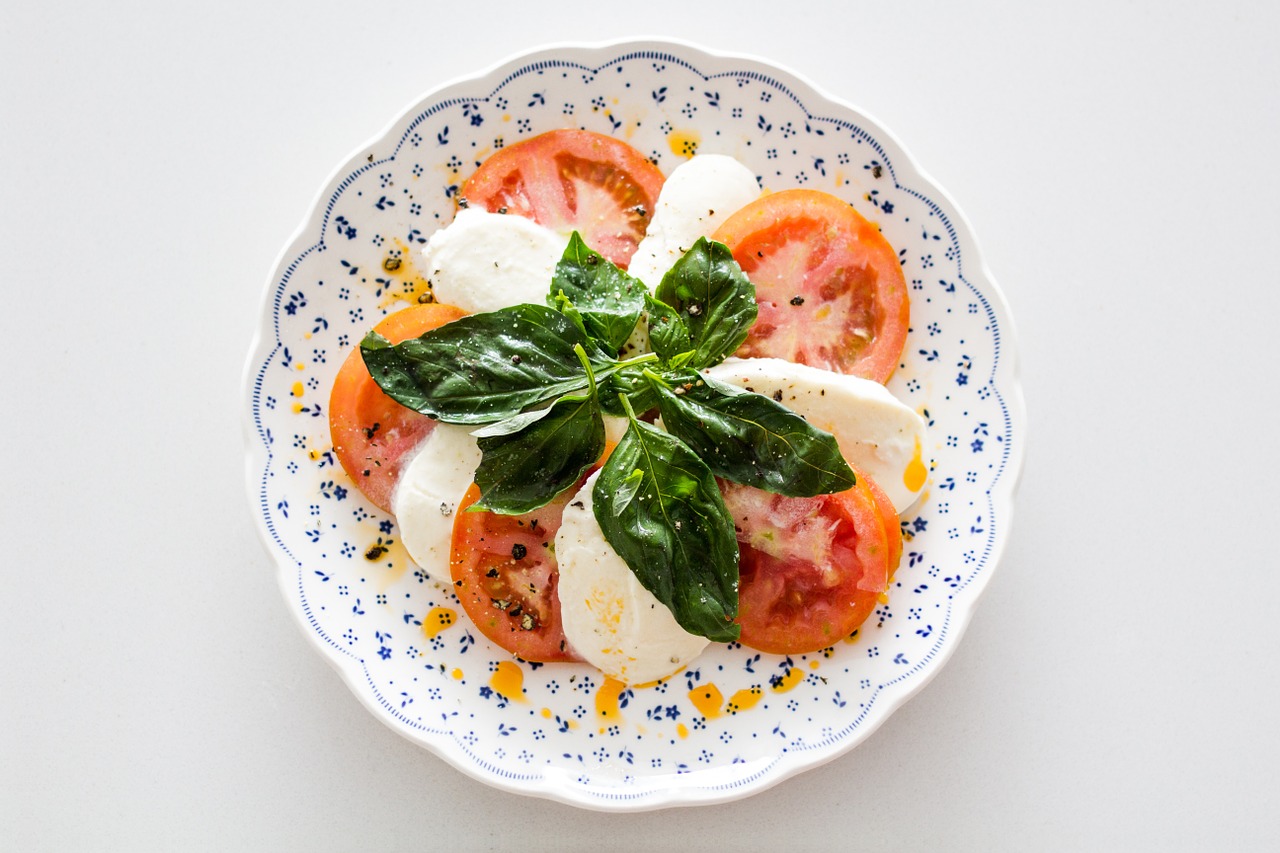 caprese salad food free photo