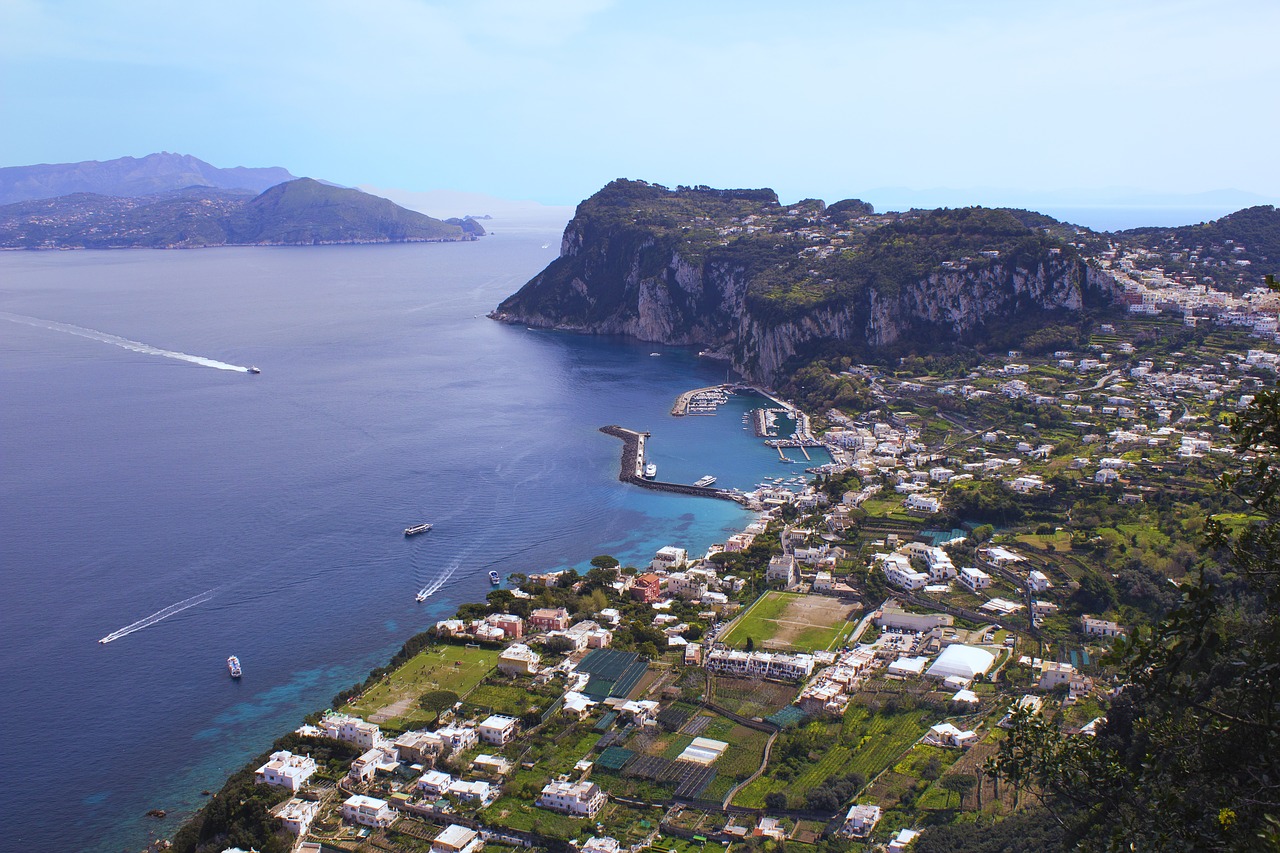 capri island italy free photo