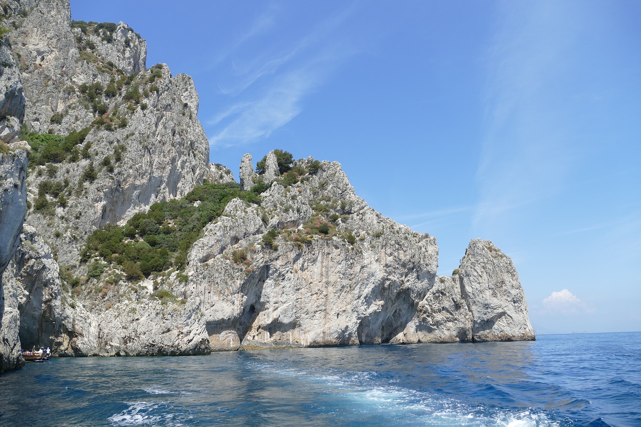 capri  italy  coast free photo