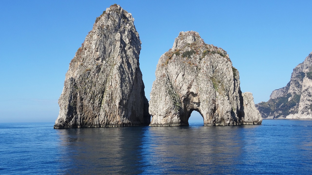 capri  italy  mediterranean free photo