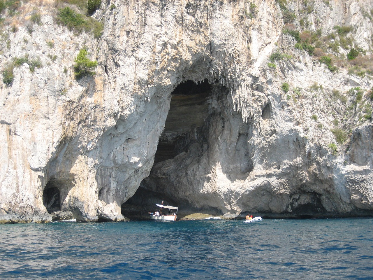 capri italy blue grotto free photo