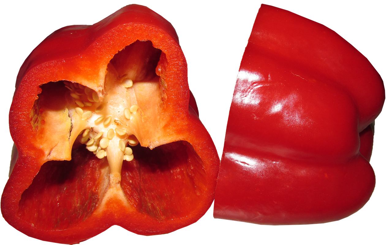 capsicum  cut vegetable  cooking free photo