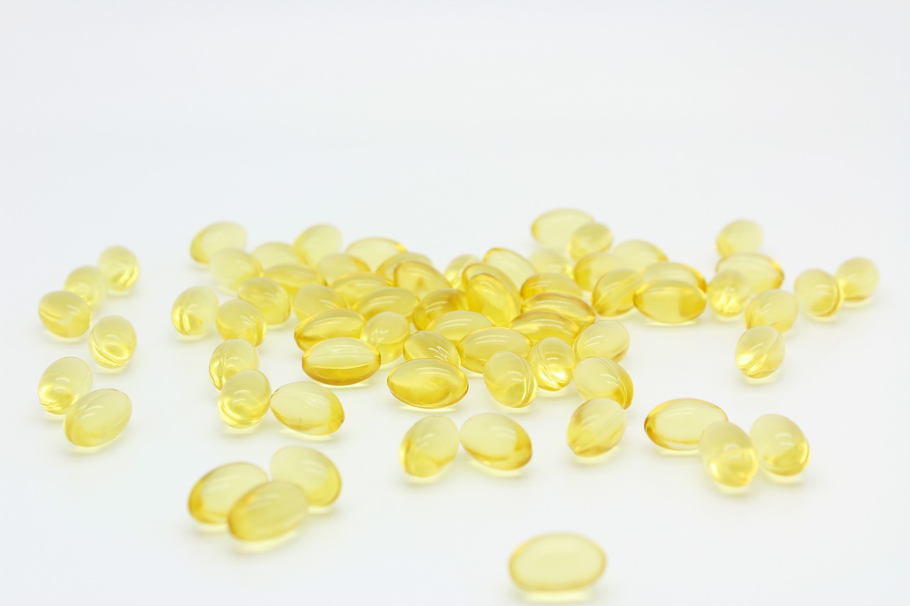 capsules fish oil omega-3 free photo