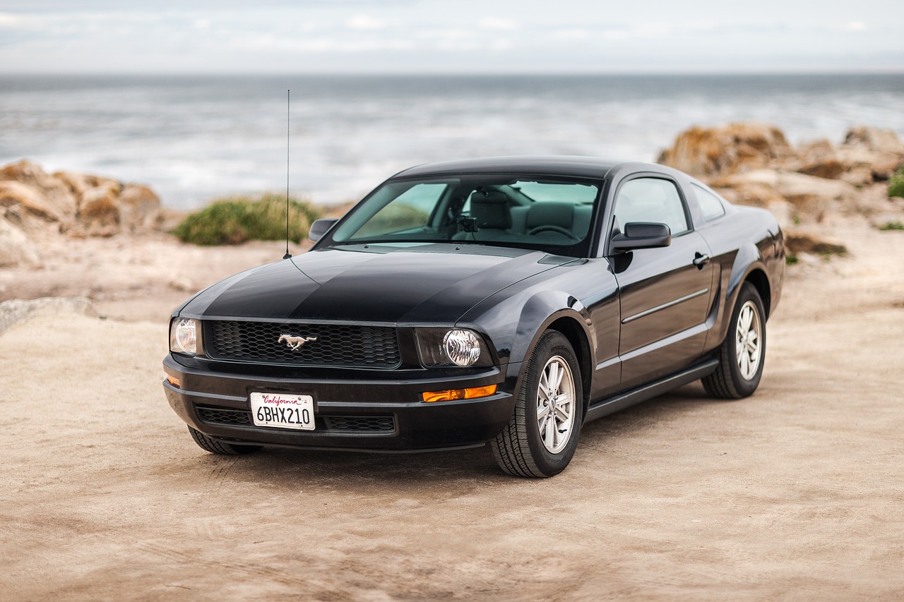 car ford mustang free photo