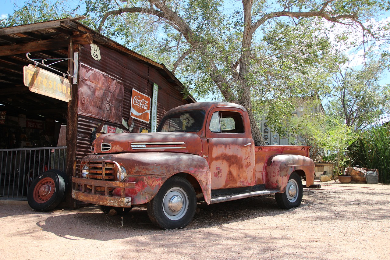 car usa old free photo