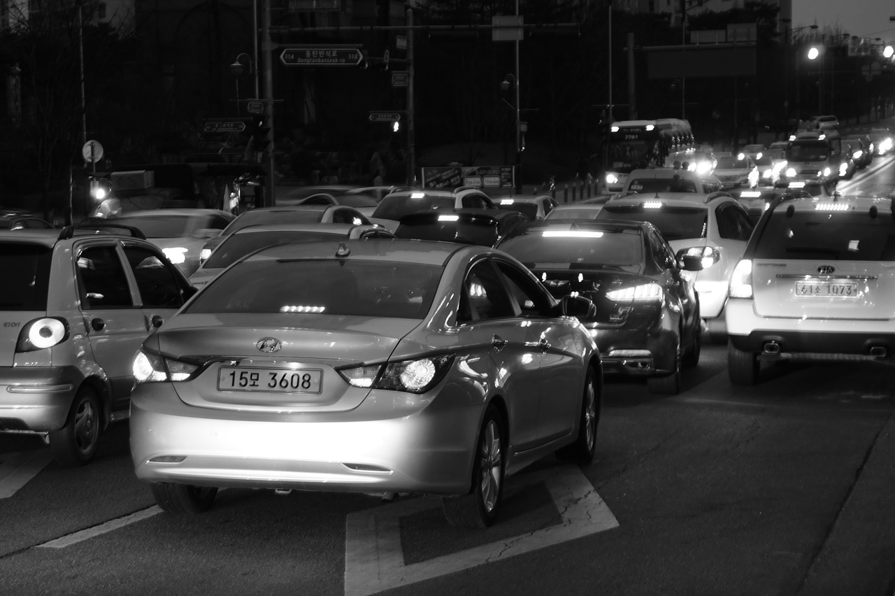car transportation traffic jams free photo