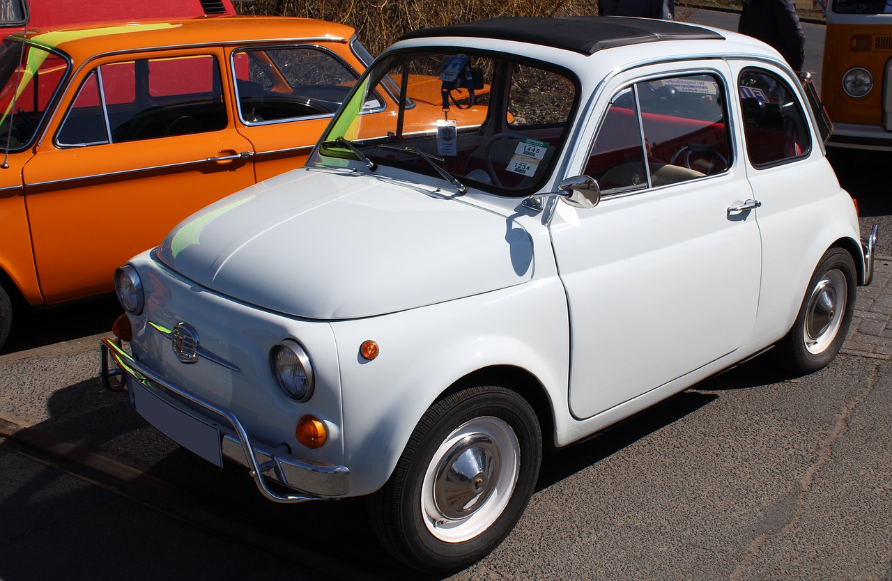 car oldtimer fiat free photo