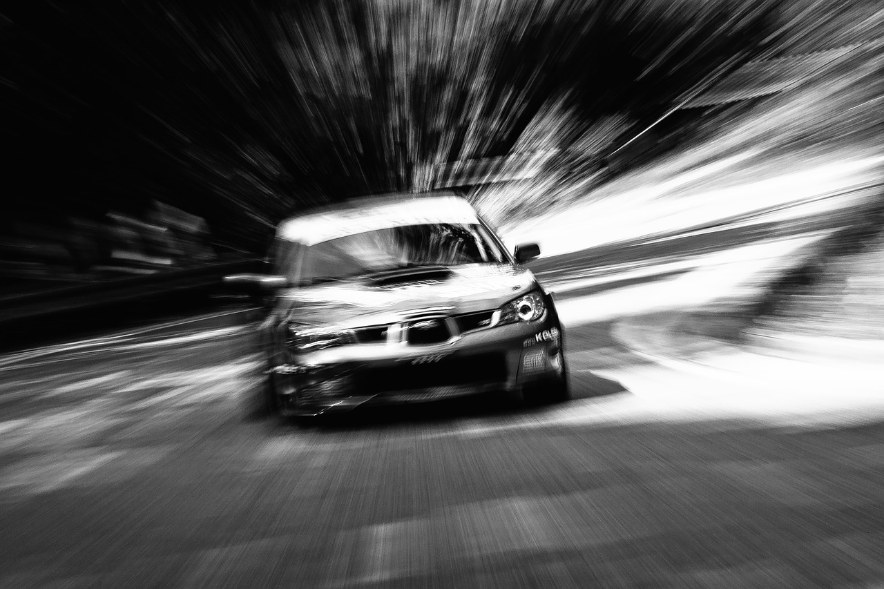 car race motion free photo