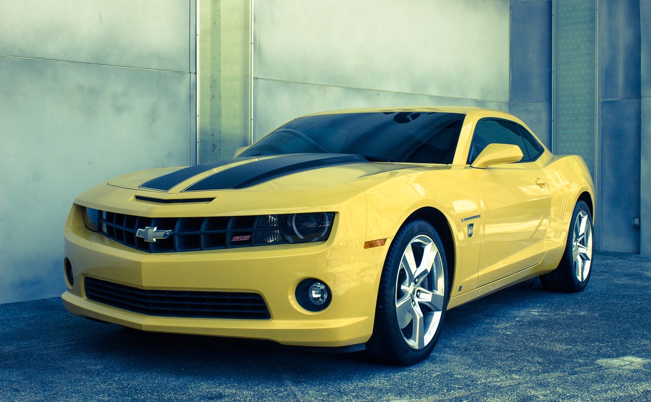 car sedan bumblebee free photo