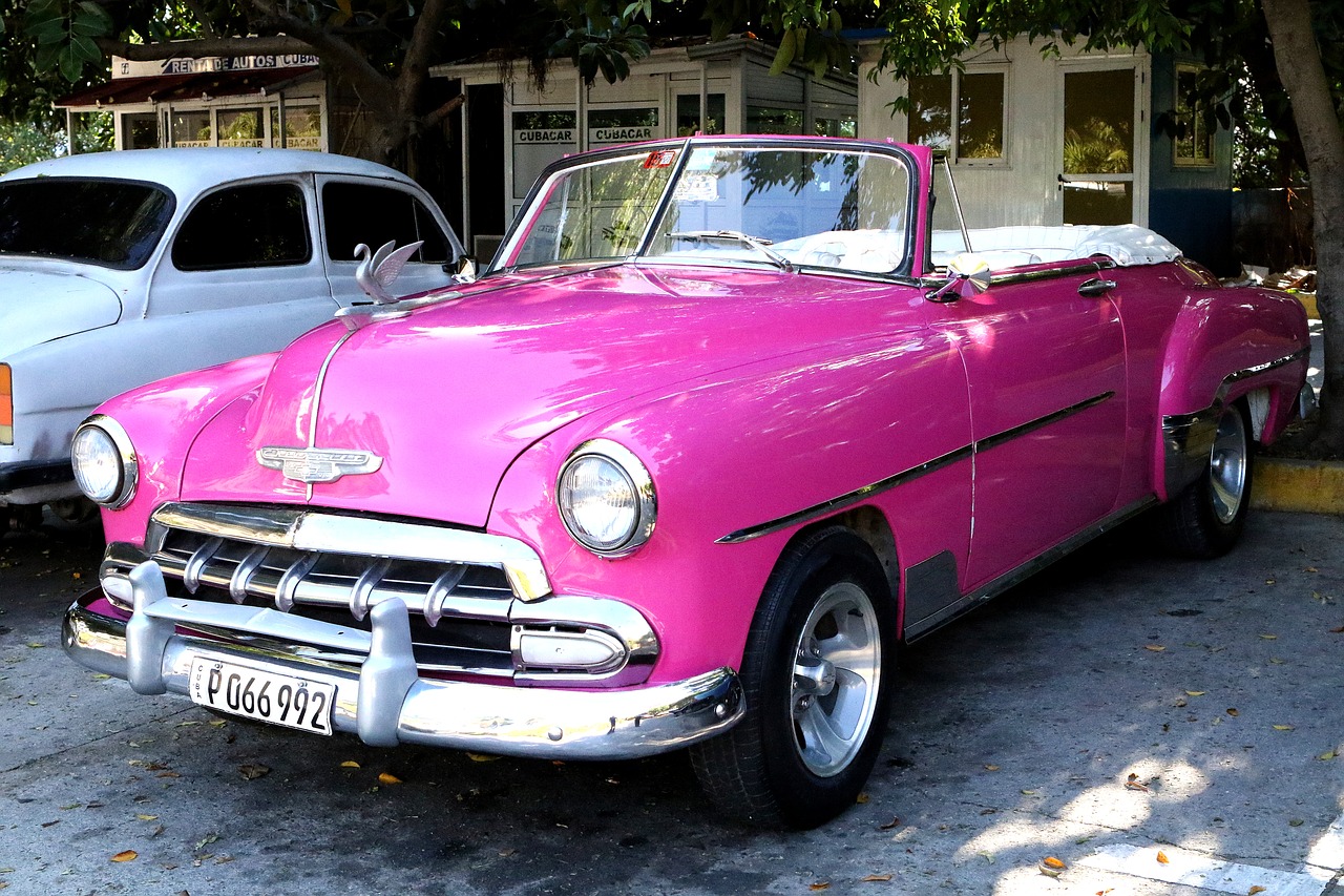 car cuba vintage free photo